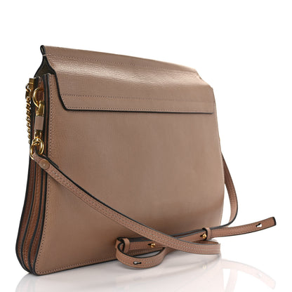 Chloe Goatskin Medium Faye Shoulder Bag Tan 2 of 7