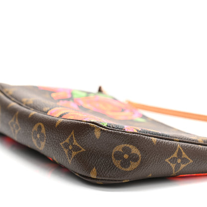 Louis Vuitton Monogram Roses Pochette Accessories 10 of 11