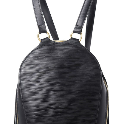 Louis Vuitton Epi Mabillon Backpack Black 7 of 14