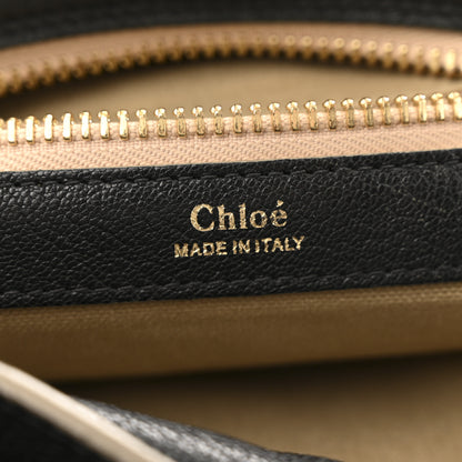 Chloe Goatskin Large Dalston Satchel Black 6 of 16