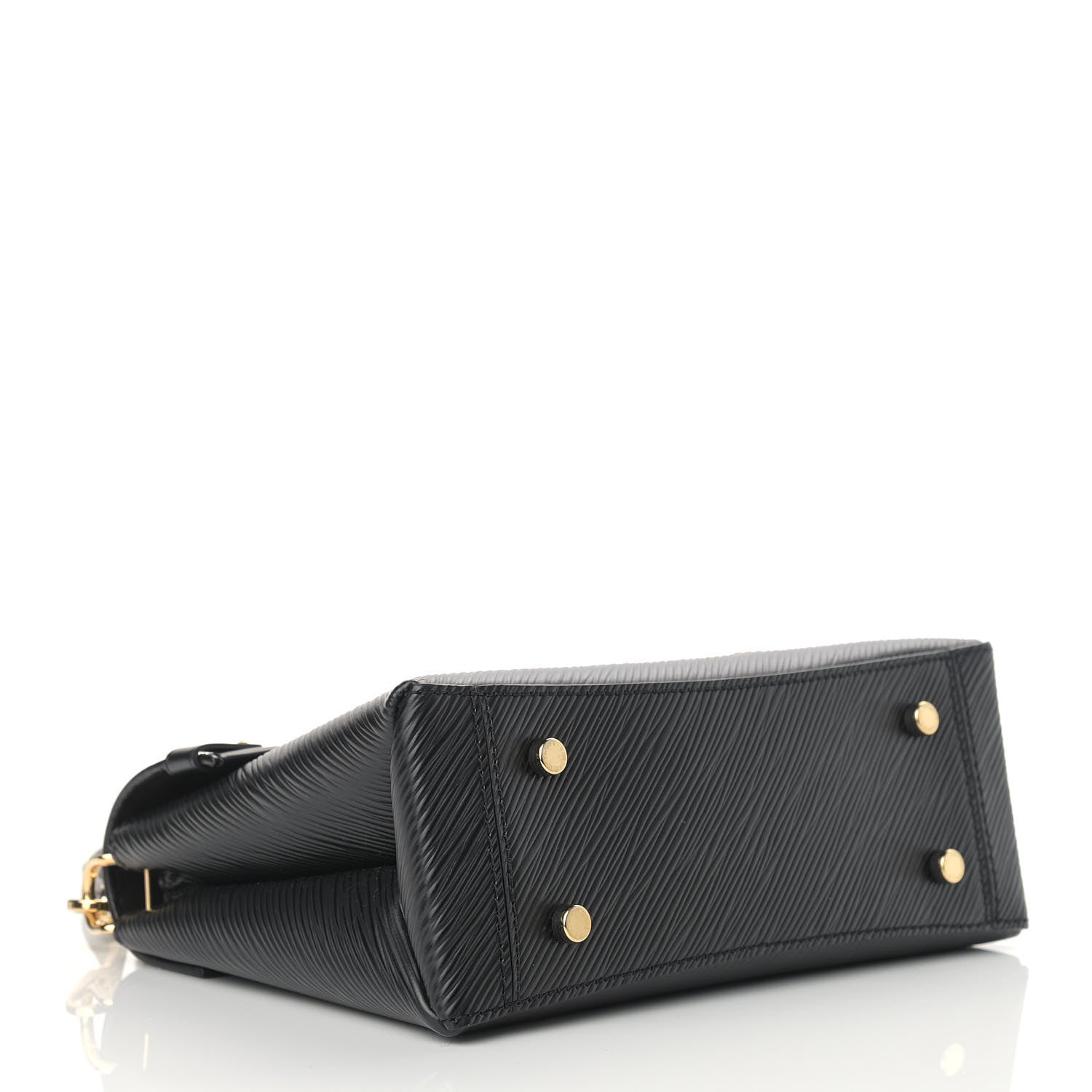 Louis Vuitton Epi One Handle Flap Bag Black 3 of 8