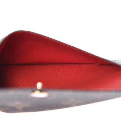 Louis Vuitton Monogram Daily Organizer Envelope Insert Red 5 of 7