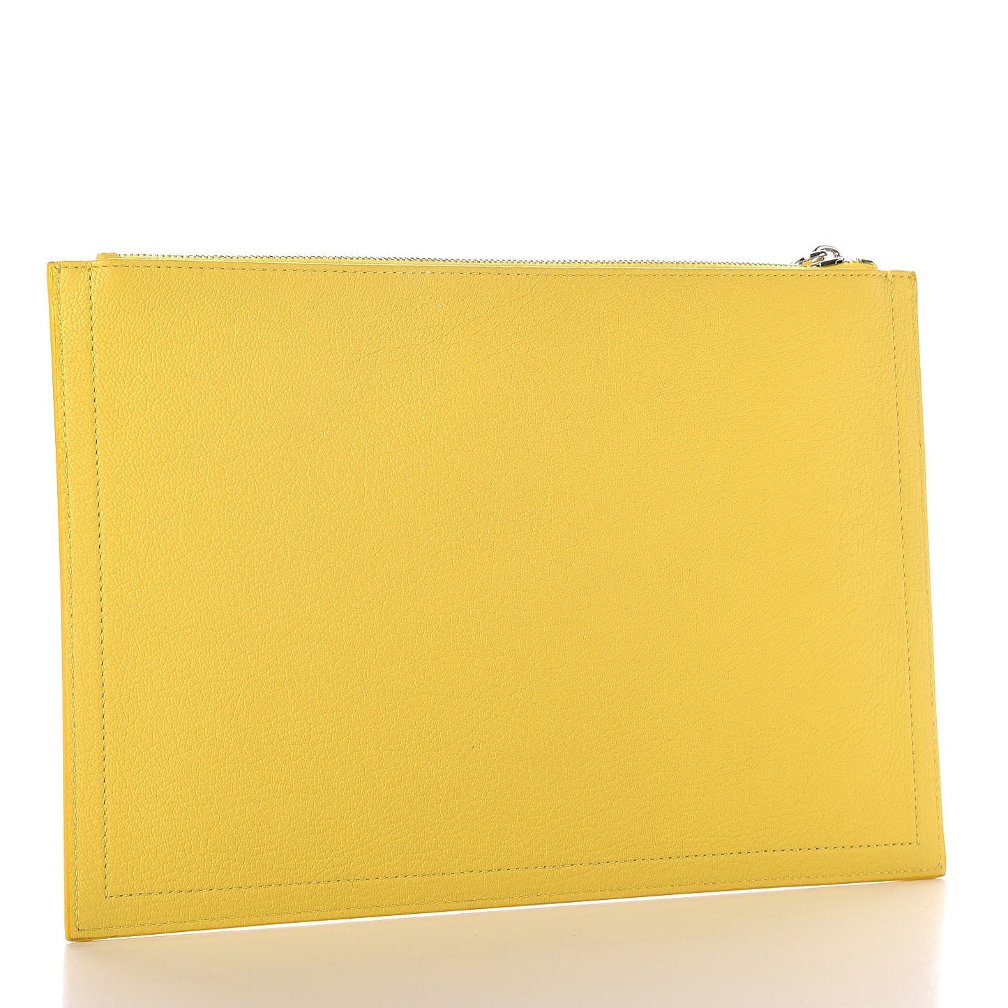 Sugar Goatskin Medium Antigona Pouch Jaune Vif