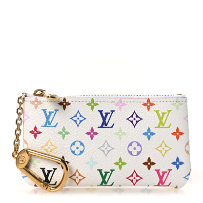 Louis Vuitton LV X TM Monogram Multicolor Key Pouch White 3 of 9
