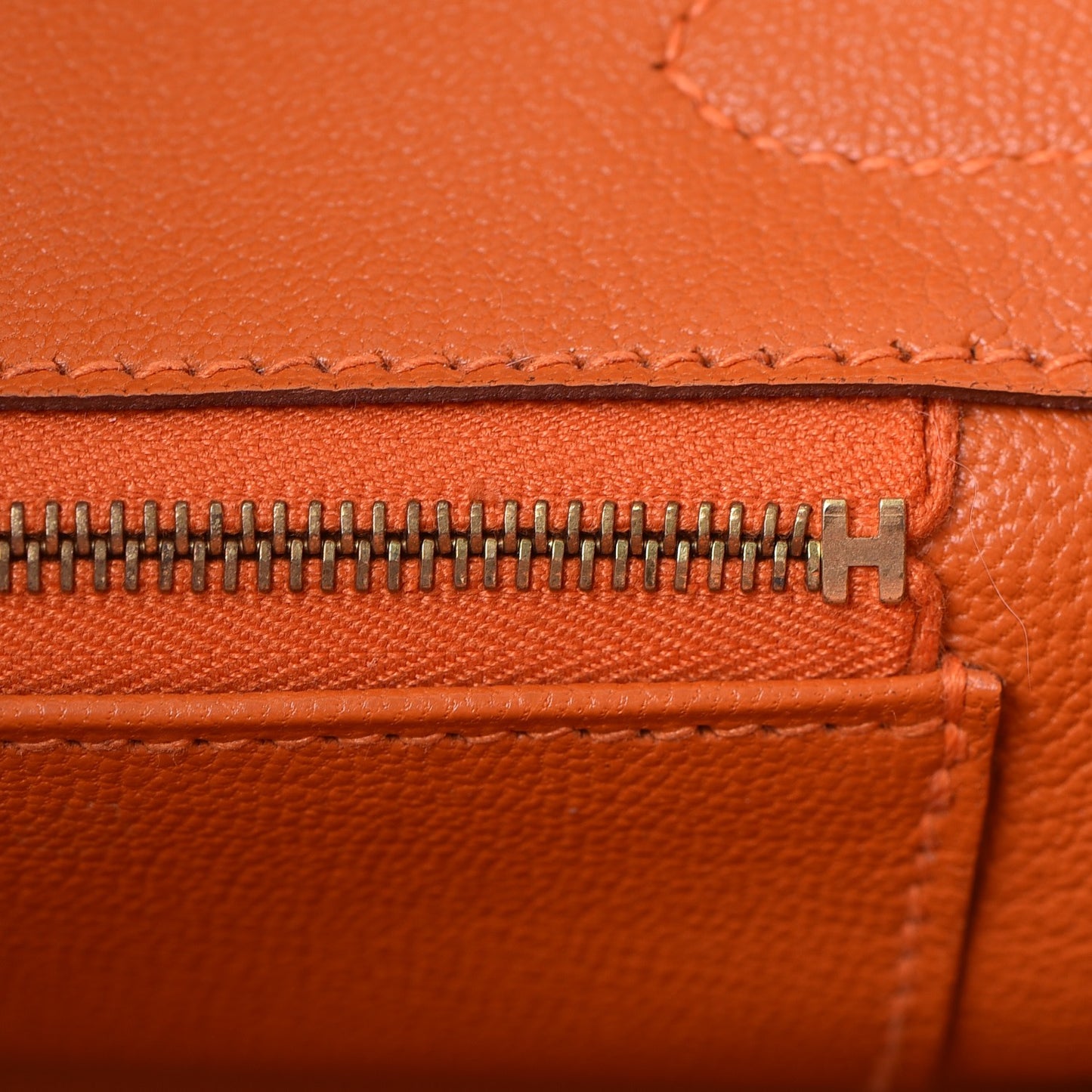Togo Birkin 30 Orange