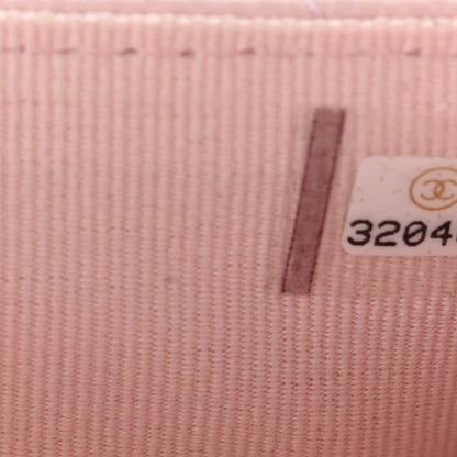 Chanel Caviar Quilted Medium Flap Wallet Light Pink 8 of 8