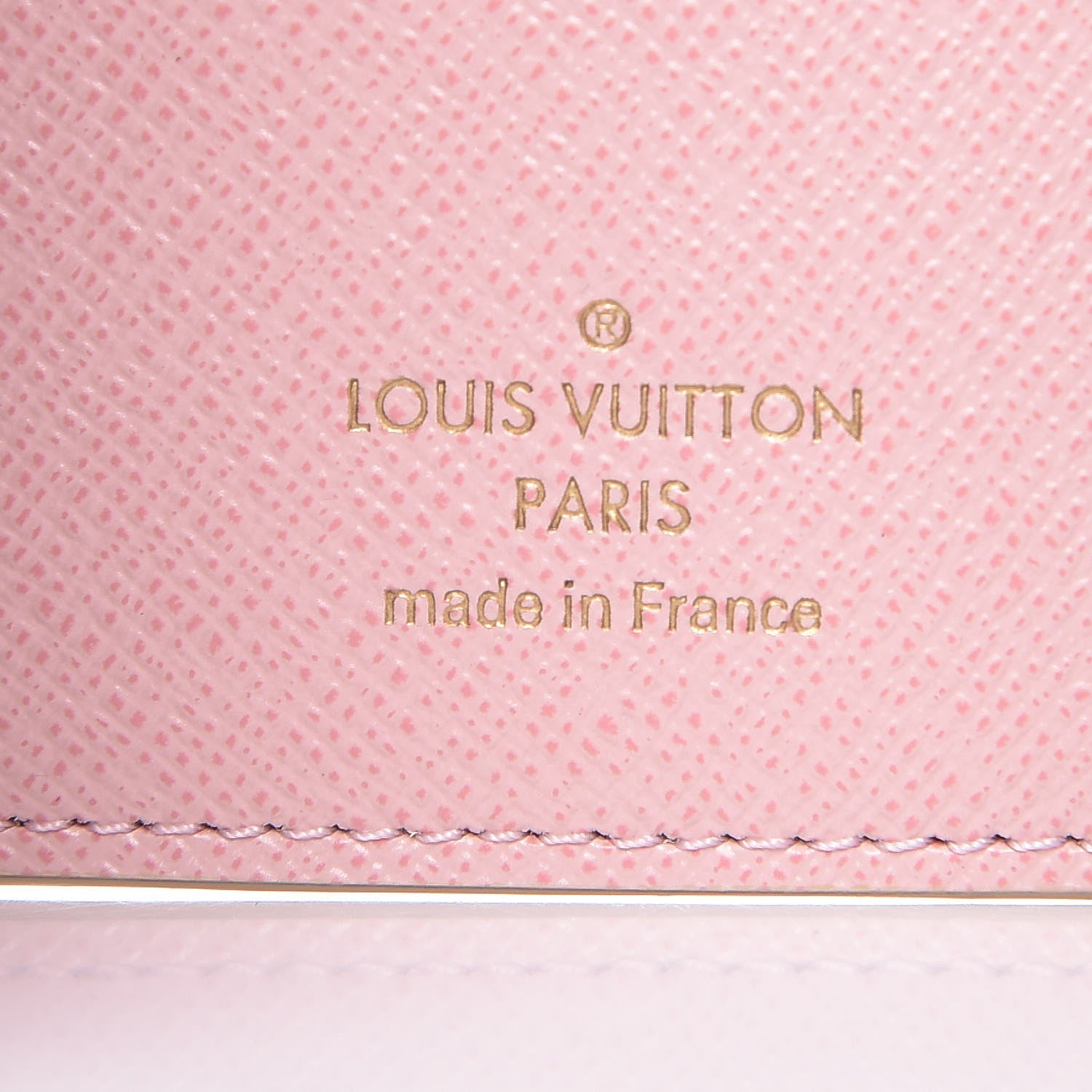 Louis Vuitton Damier Azur Victorine Wallet Rose Ballerine 6 of 8