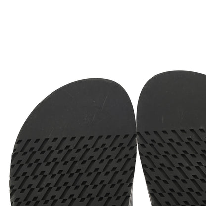 Hermes Calfskin Womens Chypre Sandals 39 Black 9 of 11