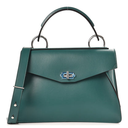 Proenza Schouler Calfskin Medium Hava Top Handle Bag Malachite 1 of 7
