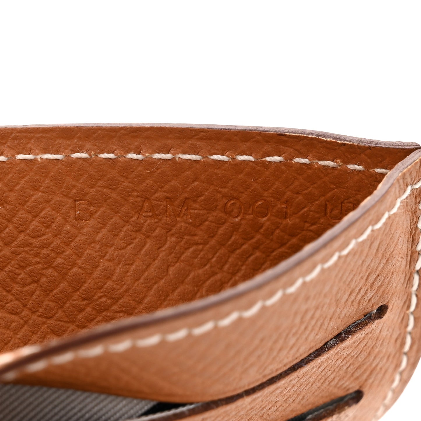 Epsom Citizen Twill Card Case Gold