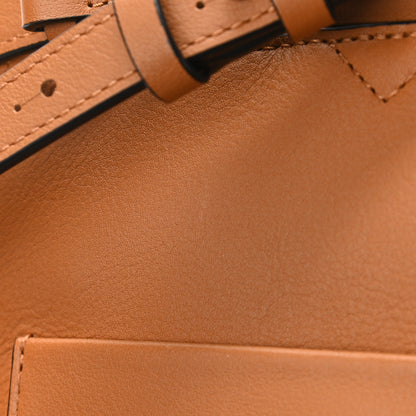 MCM Calfskin Essential Visetos Small Backpack Cognac 11 of 11