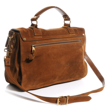 Proenza Schouler Suede PS1 Medium Satchel Tobacco 3 of 10