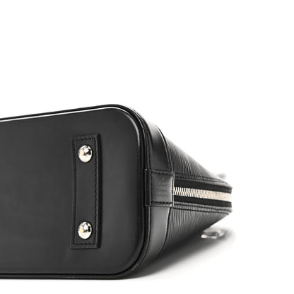 Louis Vuitton Epi Alma BB Black 9 of 10