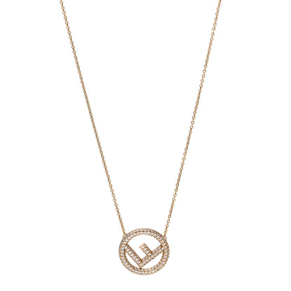 Fendi Metal Crystal F is Fendi Necklace Gold 1 of 6