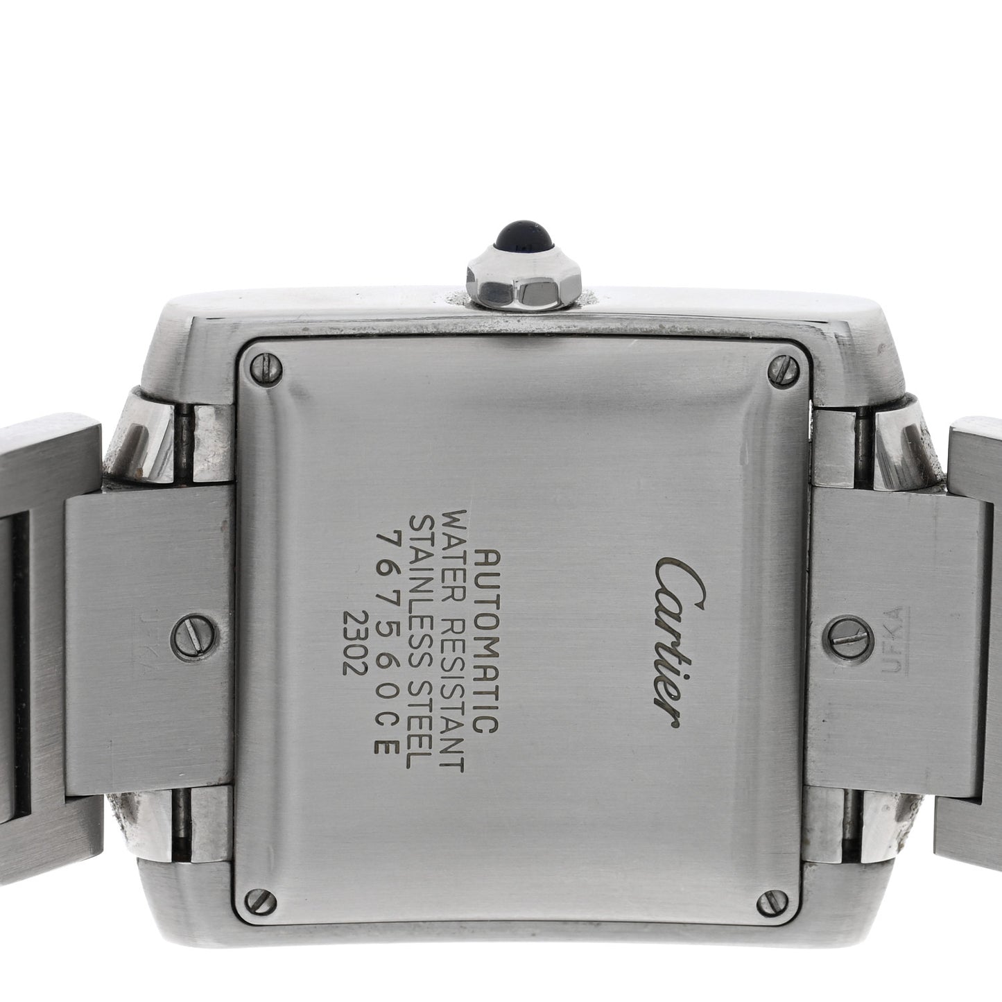 Stainless Steel 28mm Tank Francaise Automatic Watch
