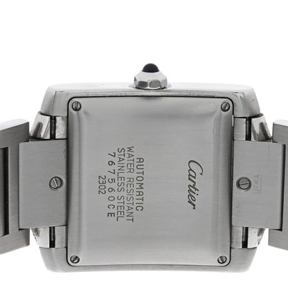 Cartier Stainless Steel 28mm Tank Francaise Automatic Watch 4 of 4
