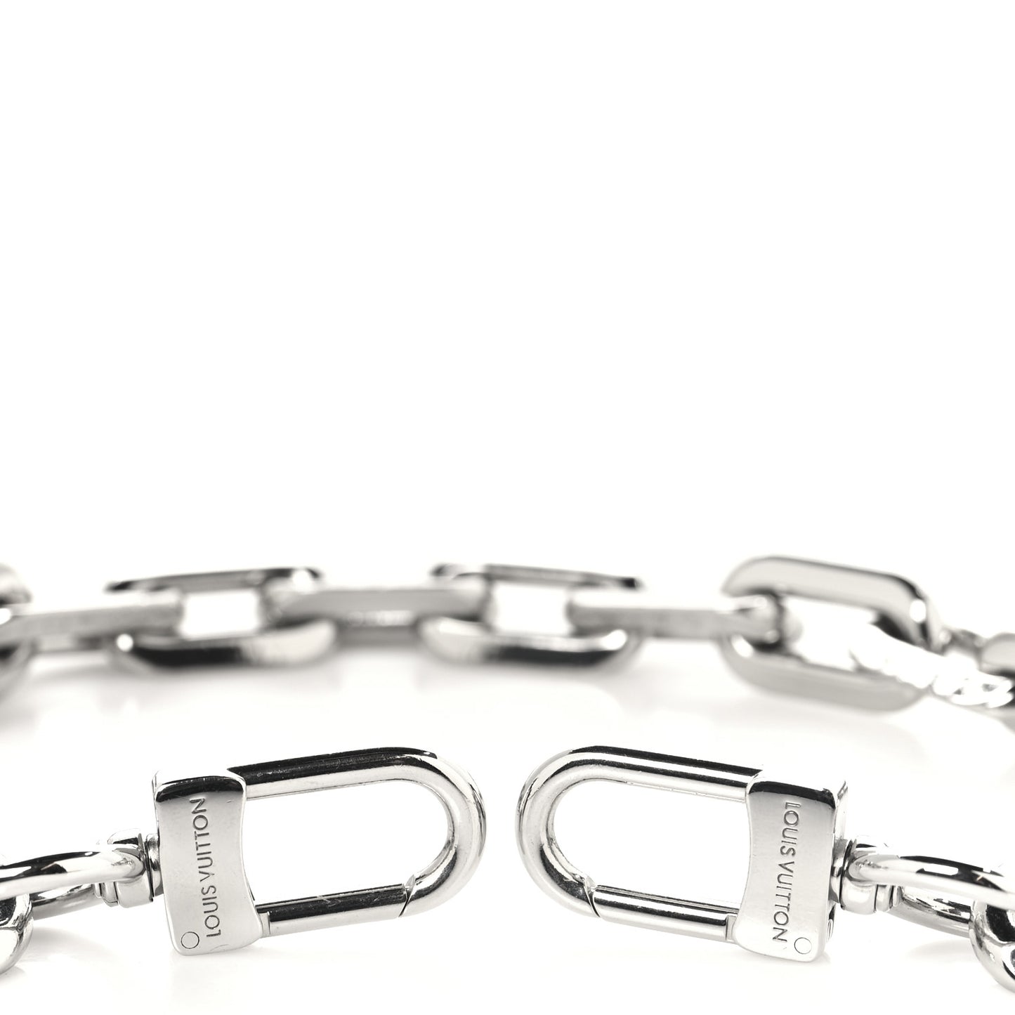 Metal Coussin MM Chain Strap Silver