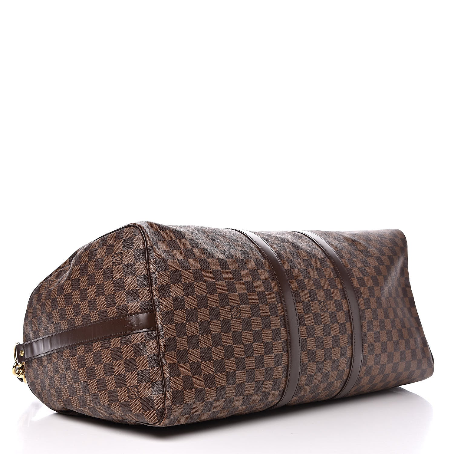 Louis Vuitton Damier Ebene Keepall Bandouliere 55 4 of 16