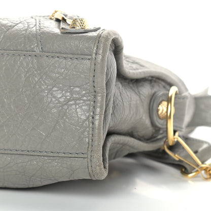 Balenciaga Agneau Giant 12 Gold Hardware Mini City Gris Pyrite 9 of 14