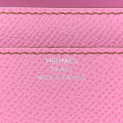 Hermes Epsom Constance Wallet To Go 5P Pink 6 of 9
