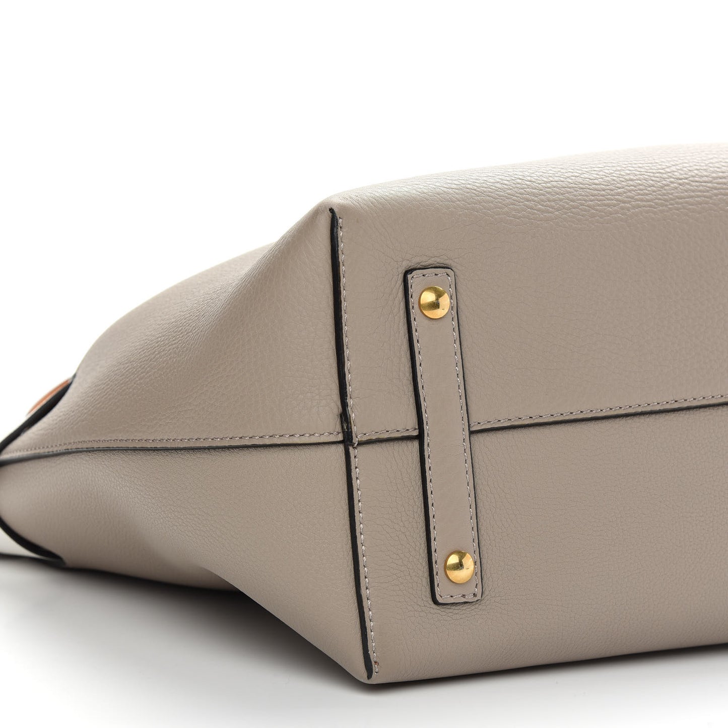 Soft Grain Calfskin Medium Belt Bag Mineral Grey