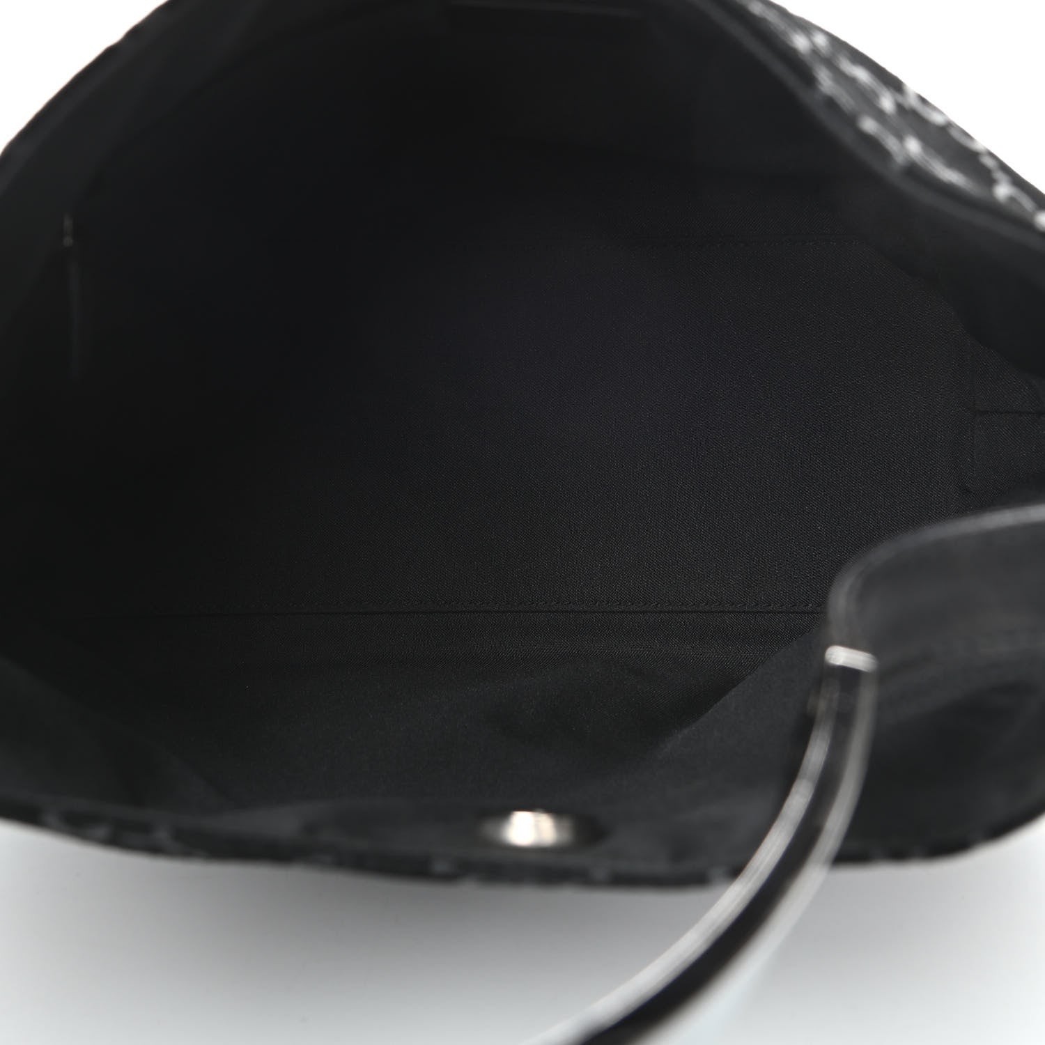 Gucci Suede Monogram Hobo Black 5 of 15