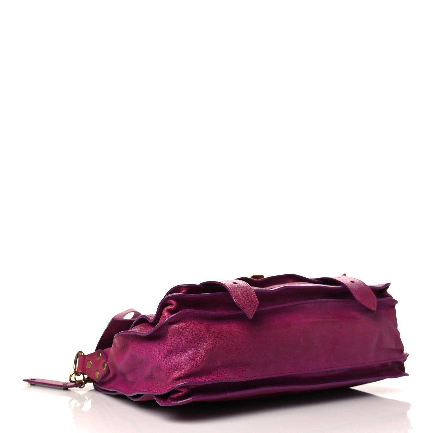 Proenza Schouler Lambskin Medium PS1 Satchel Raspberry 4 of 8