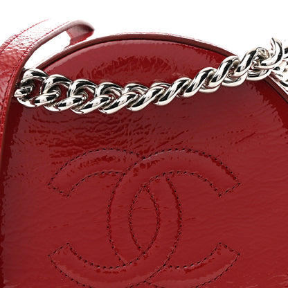 Chanel Patent Round As Earth Evening Bag Red 8 of 12