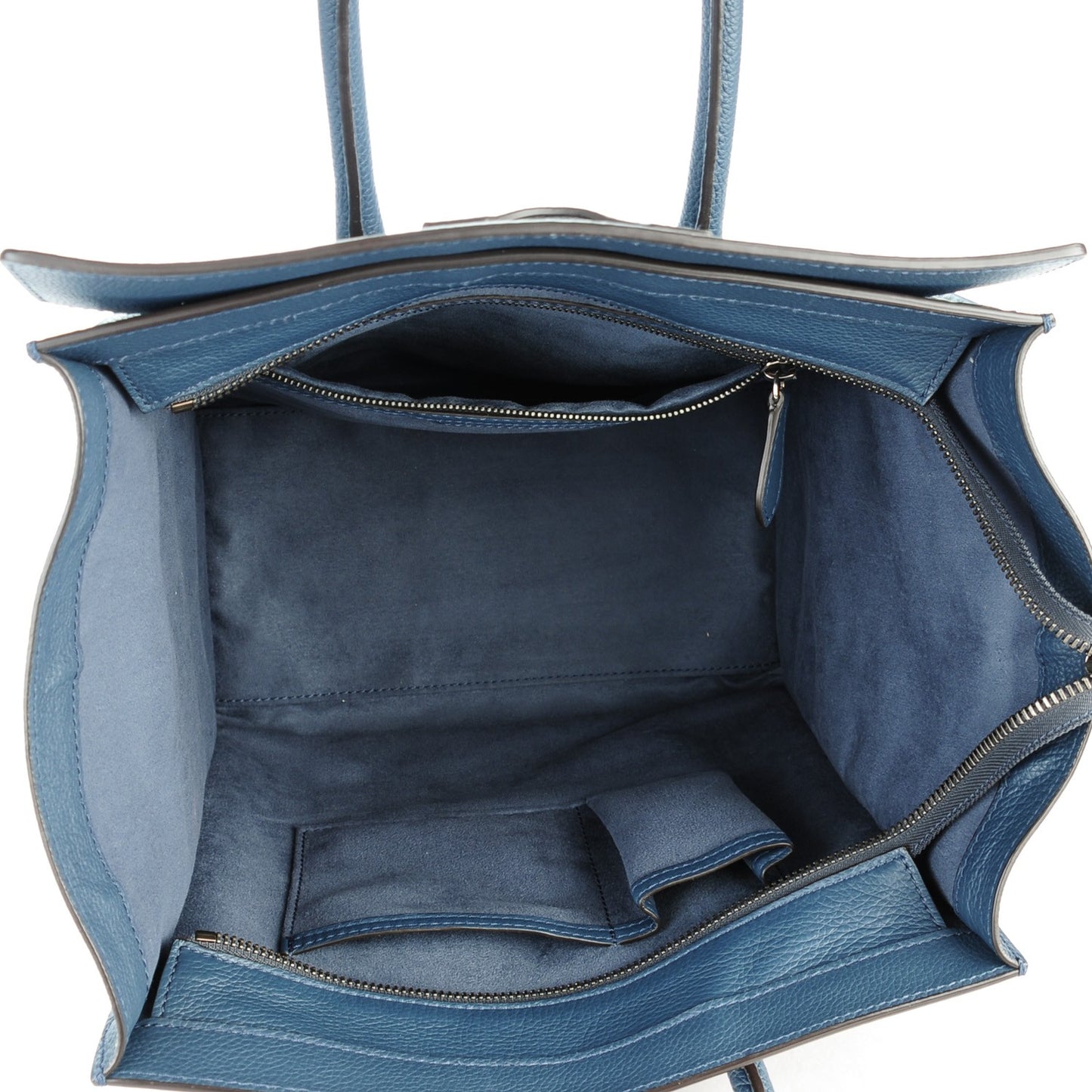 Drummed Calfskin Mini Luggage Orage