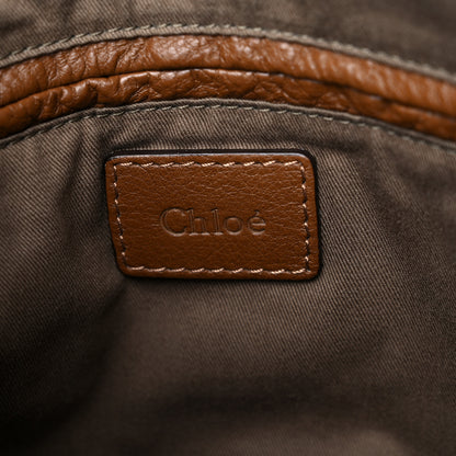 Chloe Calfskin Medium Marcie Satchel Ebony 5 of 14