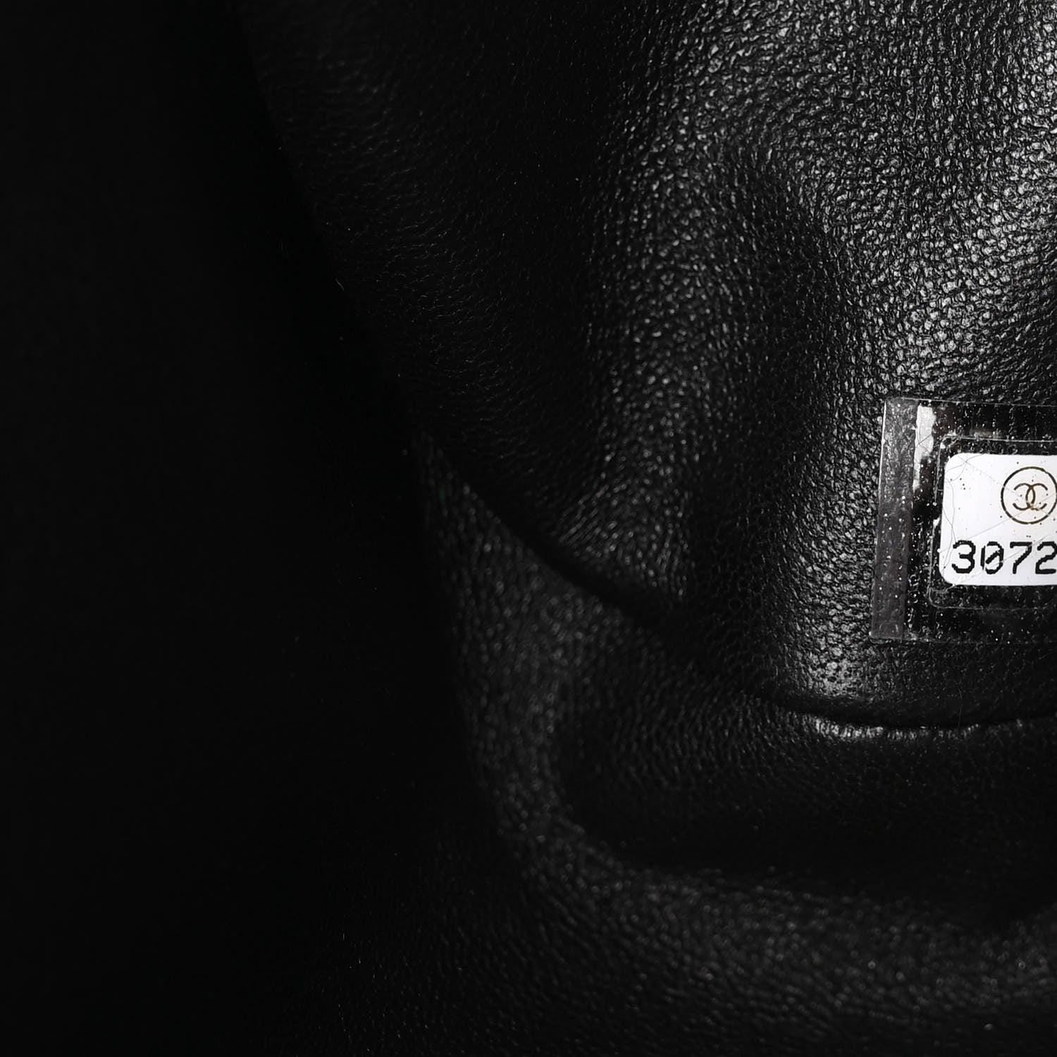 Chanel Resin Velvet Kiss Lock Clutch Black 7 of 10