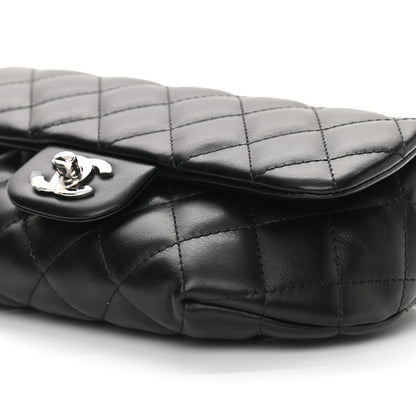 Chanel Calfskin Quilted CC Uniform Flap Belt Bag Black 11 of 11