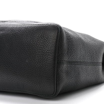 Gucci Pebbled Calfskin Large Soho Hobo Black 14 of 22