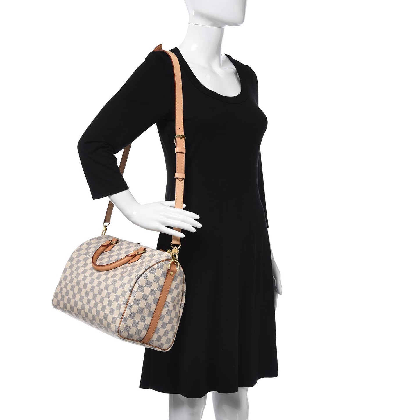 Damier Azur Speedy Bandouliere 30