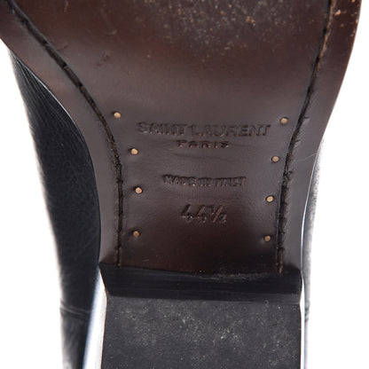 Saint Laurent Calfskin Theo 40 Ankle Boots 44.5 Black 8 of 15