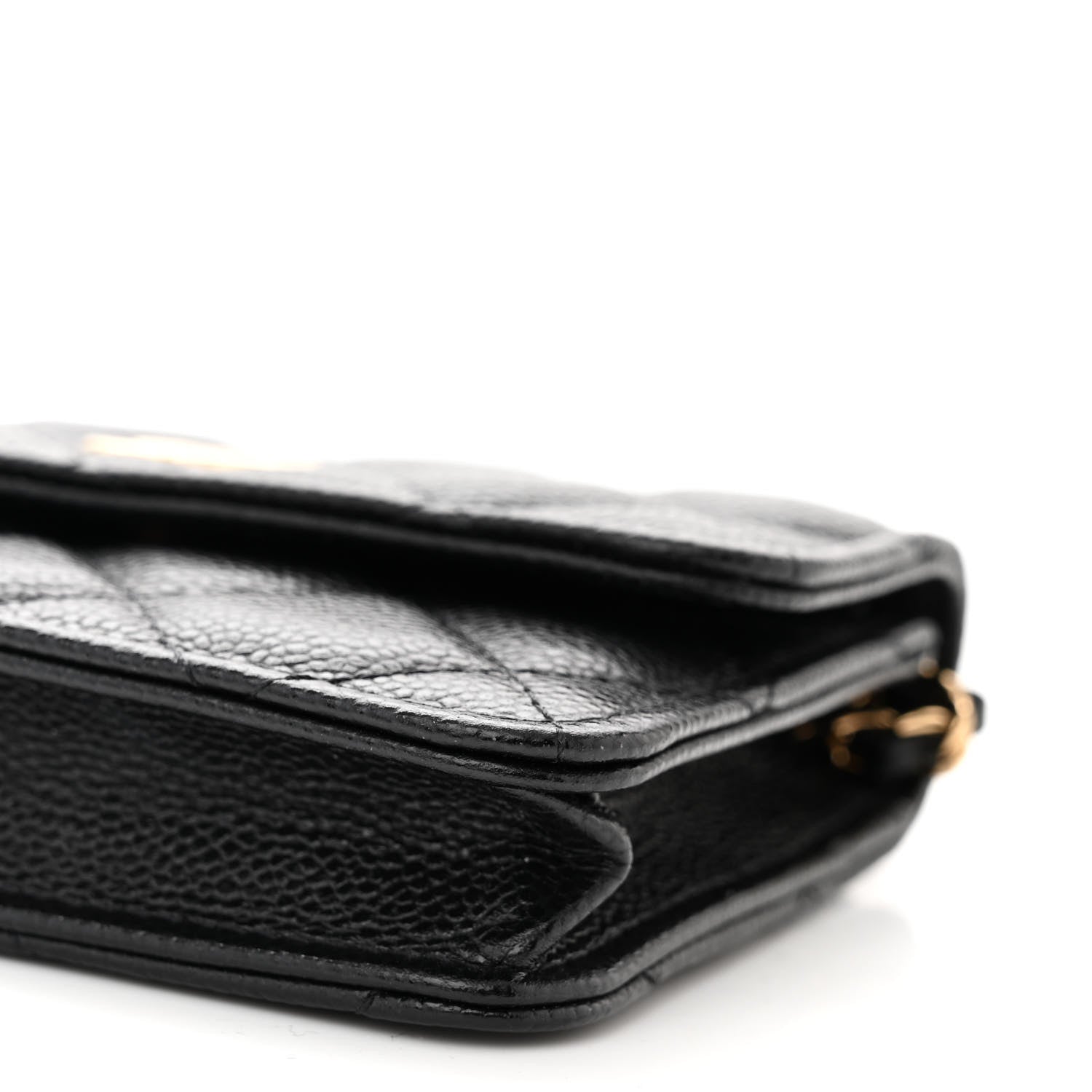 Chanel Caviar Quilted Miss Coco Clutch With Chain Black 11 of 12