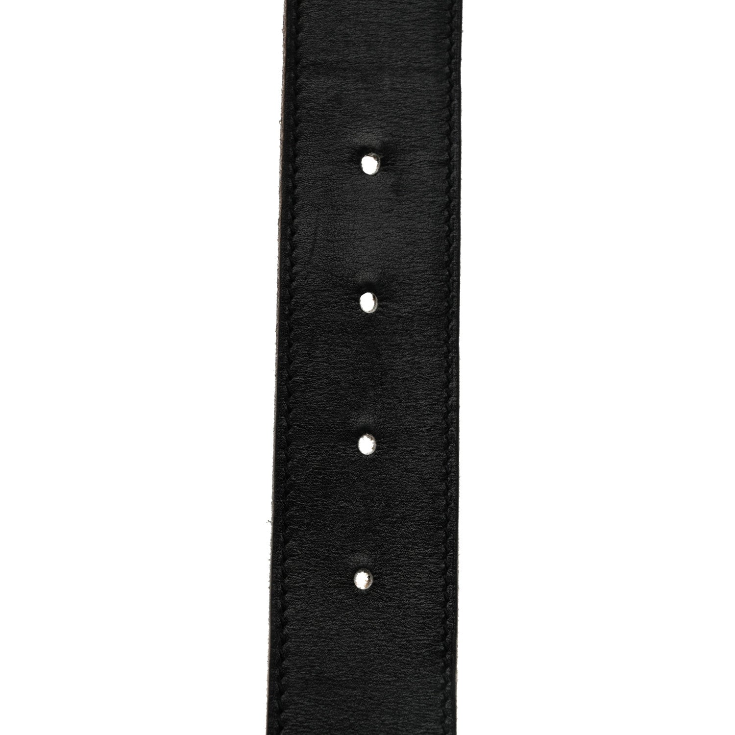 Hermes Box Togo Reversible 32mm Belt Strap 85 Black Gold 5 of 8