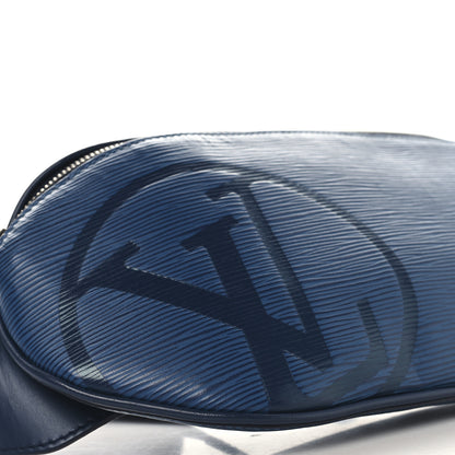 Louis Vuitton Epi Initials Bumbag Cobalt 8 of 10