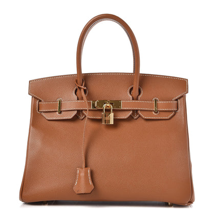Hermes Epsom Birkin 30 Gold 1 of 7