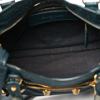 Balenciaga Agneau Giant 12 Gold Hardware Mini City Vert Pinede 5 of 16