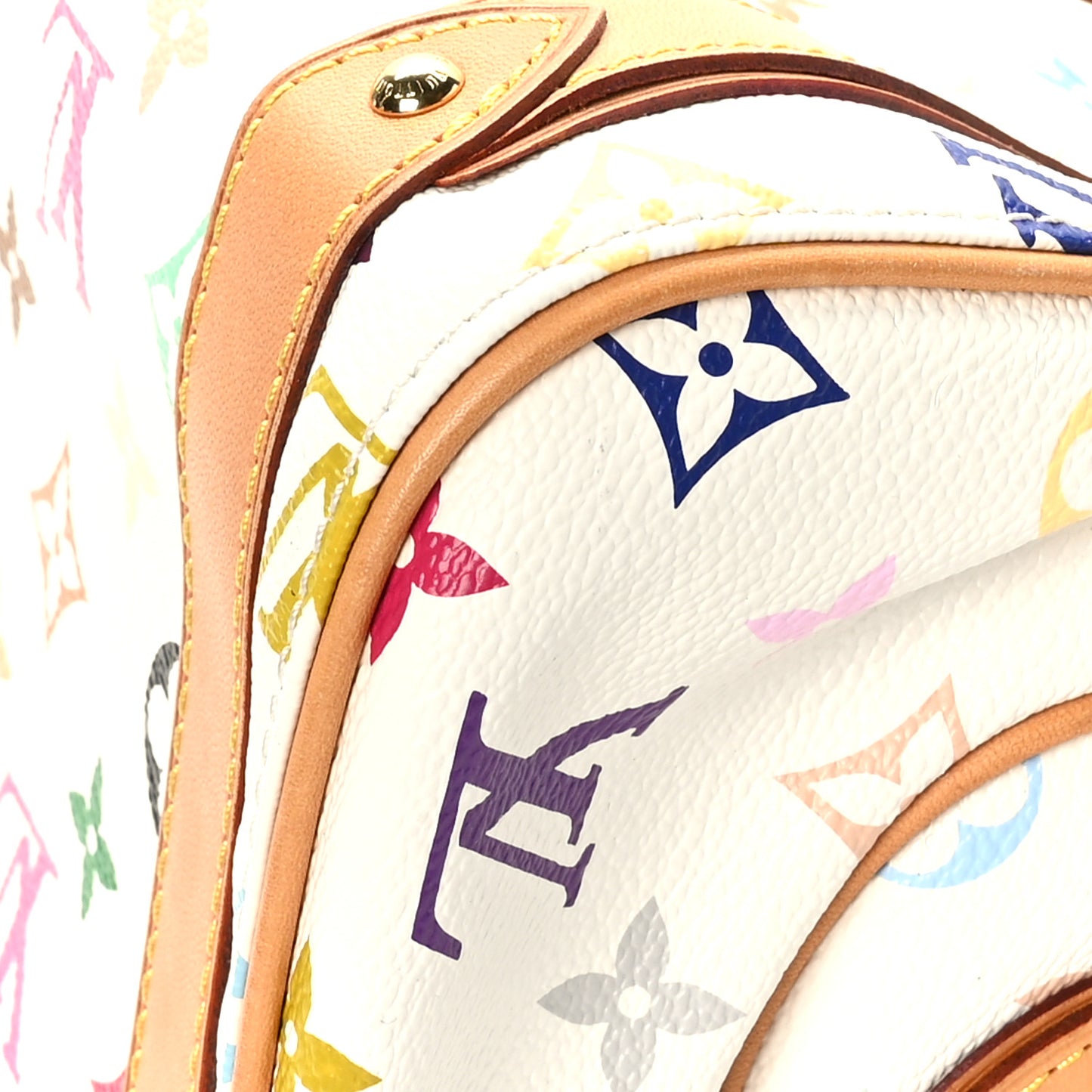 Monogram Multicolor Priscilla White