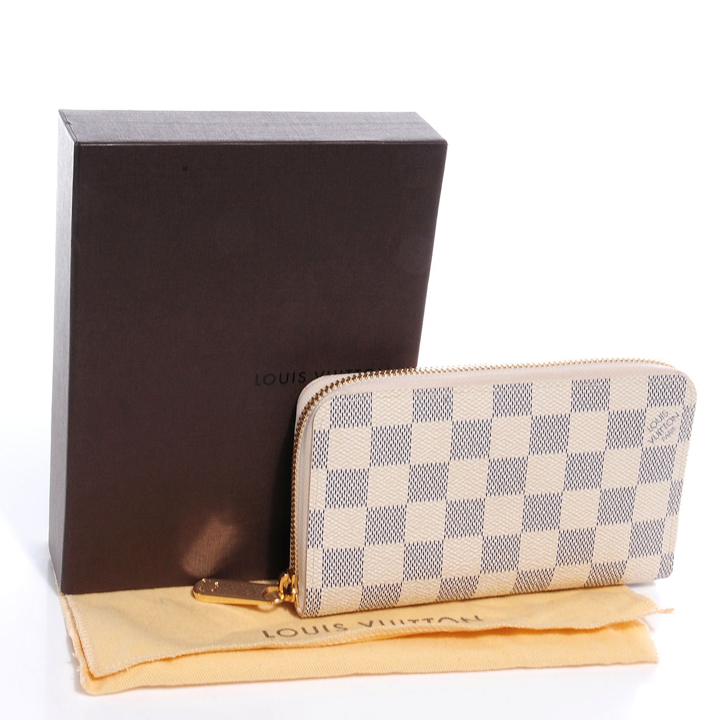 Damier Azur Compact Zippy Wallet