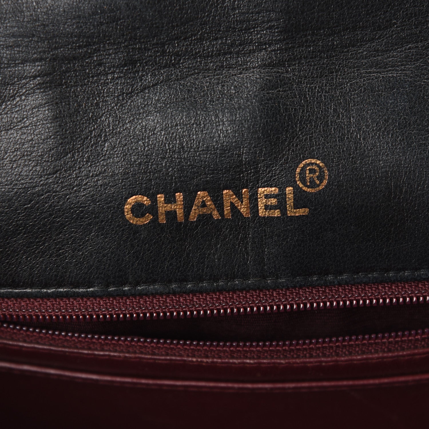 Chanel Lambskin Quilted Medium Single Flap Black 6 of 10