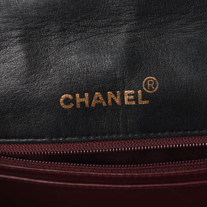 Chanel Lambskin Quilted Medium Single Flap Black 6 of 10