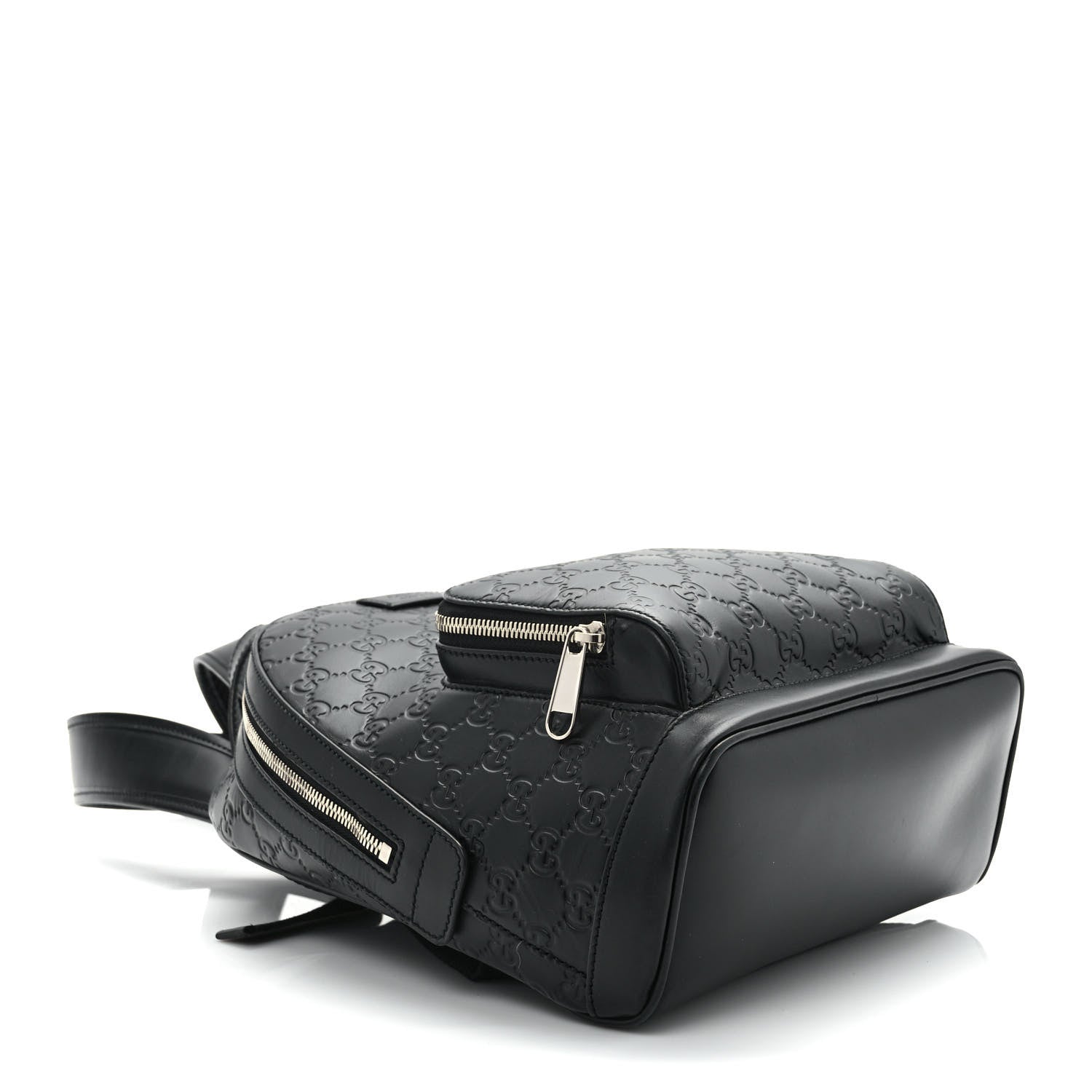 Gucci Guccissima Signature Small Day Backpack Black 4 of 9