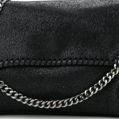 Stella McCartney Shaggy Deer Mini Falabella Shoulder Bag Black 8 of 10