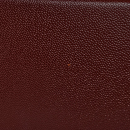 Chanel Caviar Quilted Grand Shopping Tote GST Dark Burgundy 11 of 11