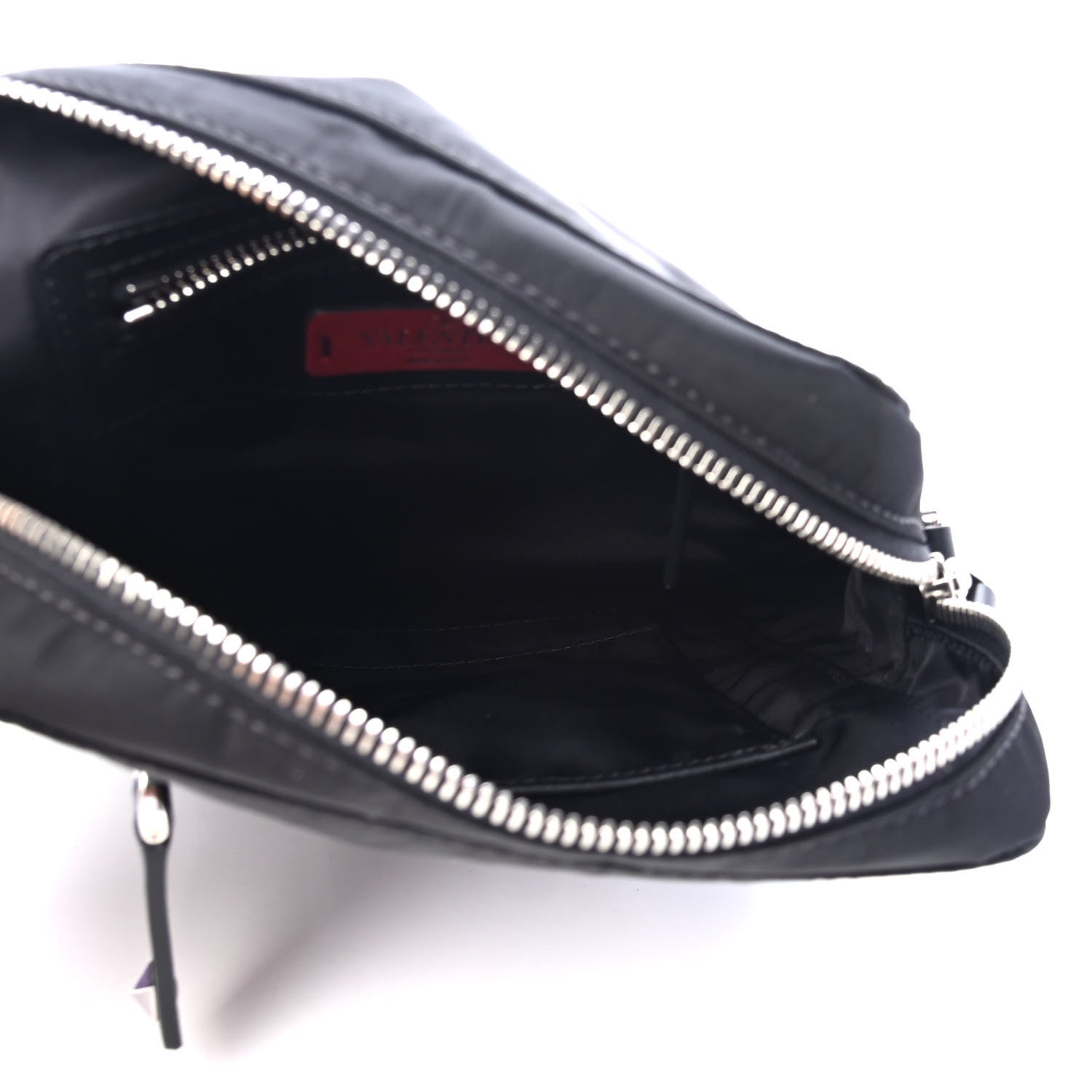 Valentino Garavani Nylon VLTN Crossbody Bag Black 4 of 4