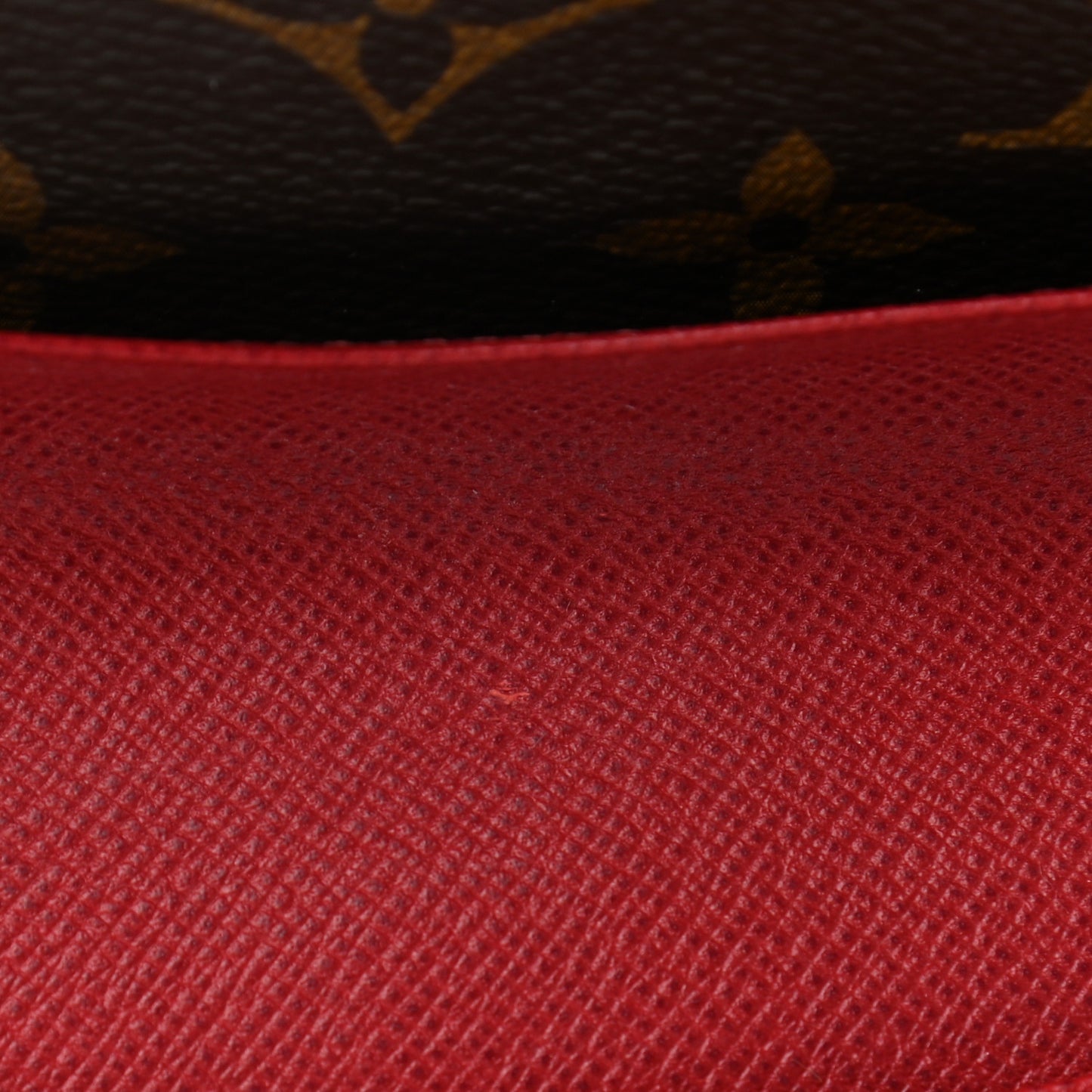 Monogram Josephine Wallet Red