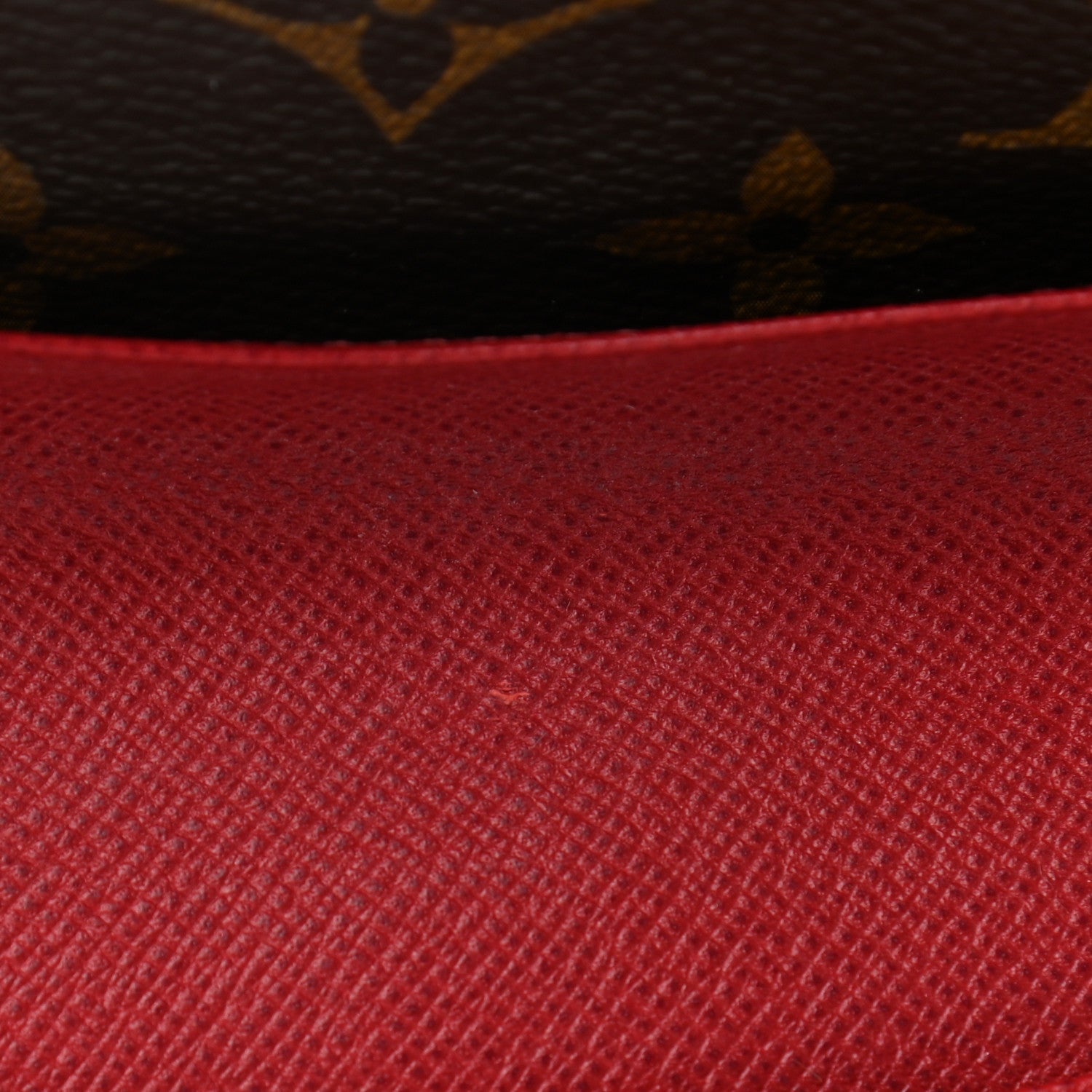 Louis Vuitton Monogram Josephine Wallet Red 8 of 10